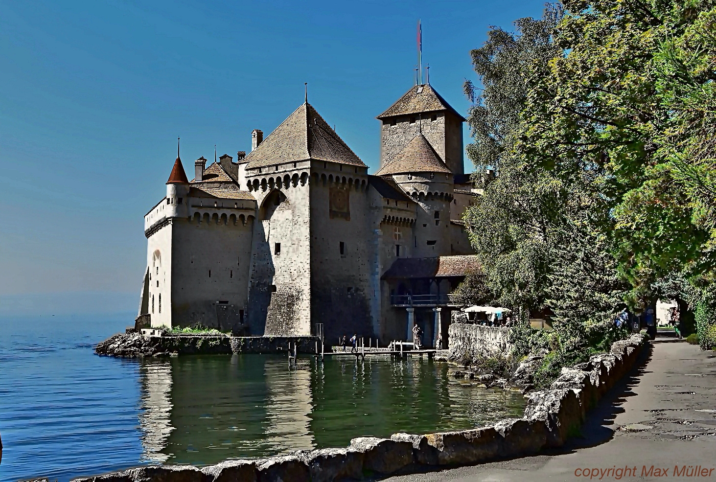 Chillon bei Montreux