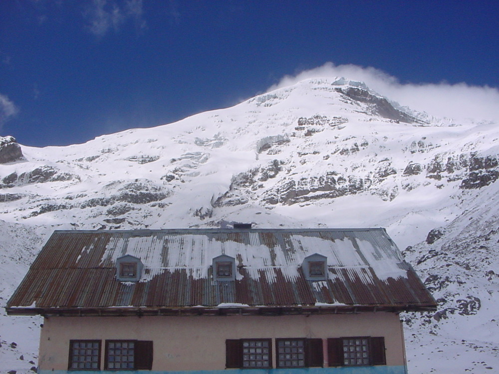 chimborazo & whymper berghütte (5000m)