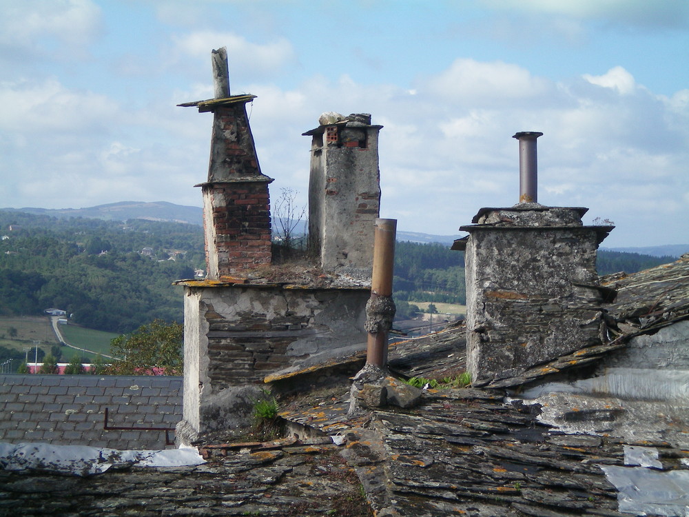 chimeneas de Lugo