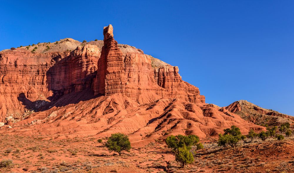 Chimney Rock 3, Capitol Reef NP, Utah, USA