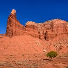 Chimney Rock, Capitol Reef NP, Utah, USA