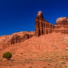 Chimney Rock, Capitol Reef NP, Utah, USA