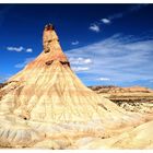 Chimney Rock in the Desert: Cabezo Castil-de-Tierra  (Navarra/ Spanien)