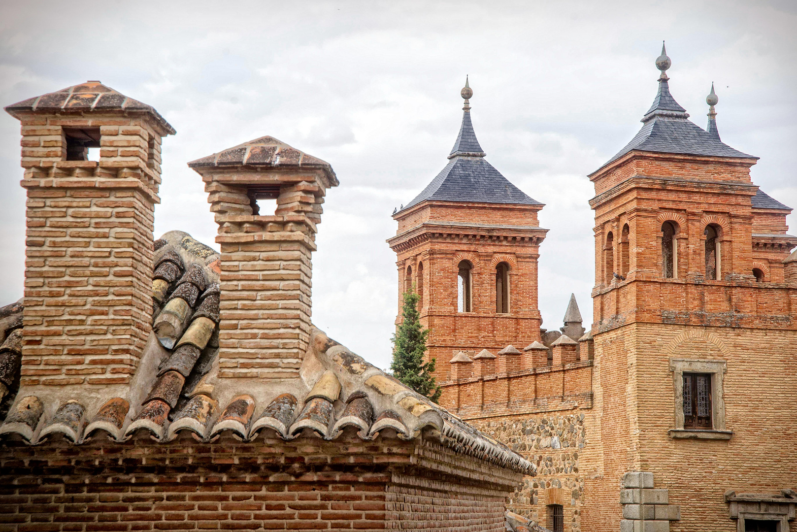 Chimneys and towers of Toledo
