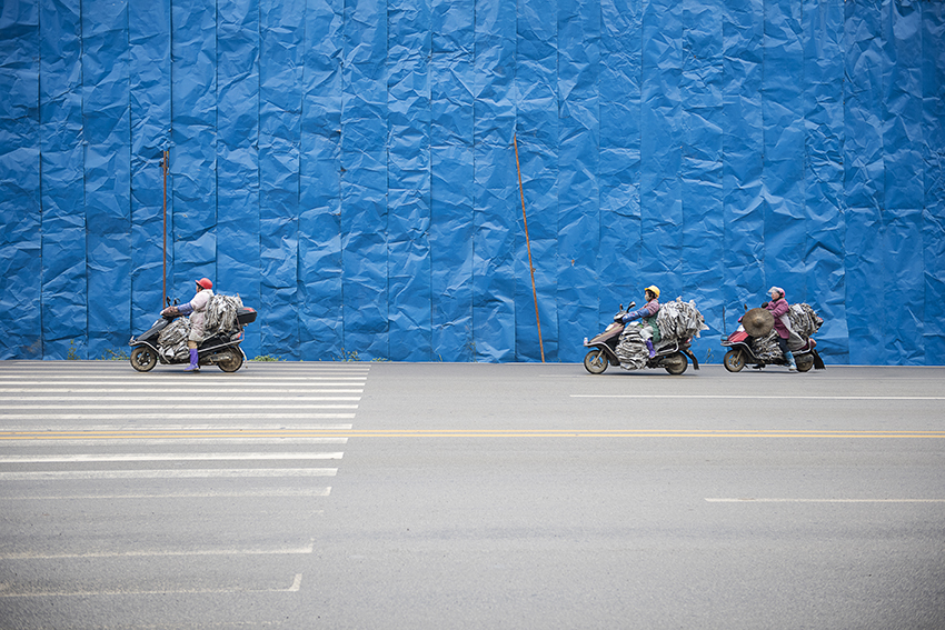 China #7 – Blue Wall