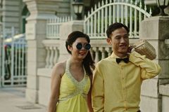 China: Hochzeit in Gelb,