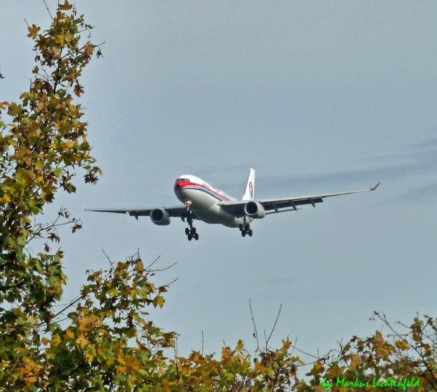 China im Anflug