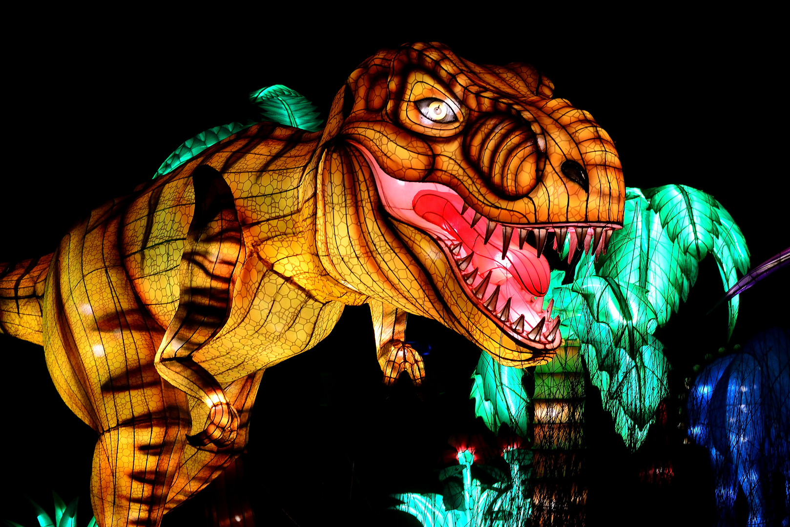 China Light Festival - Dinosaurier