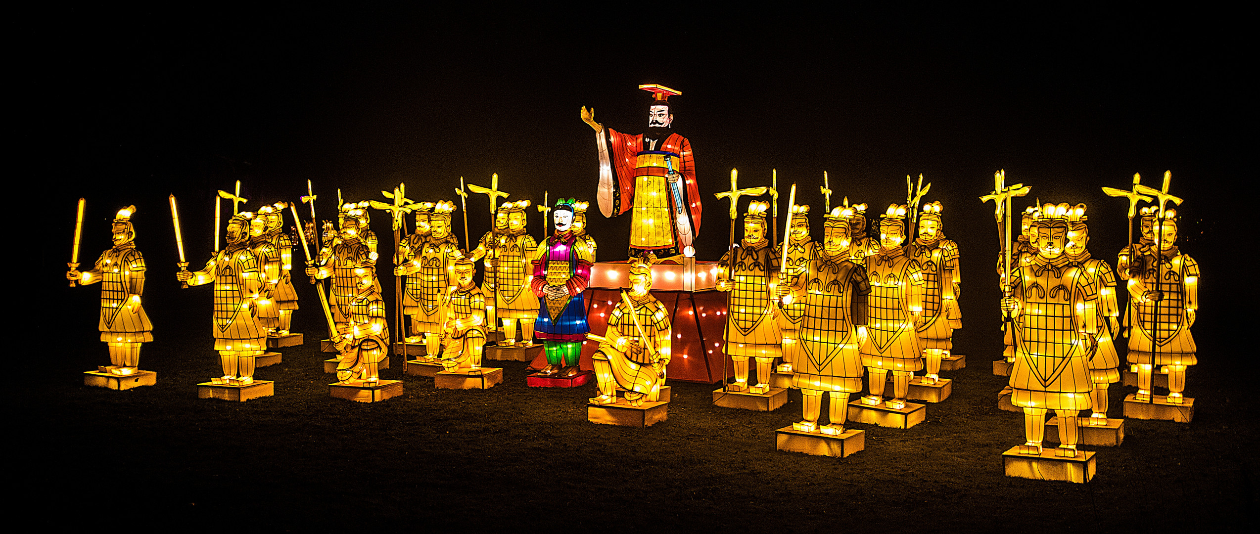 China Light Festival - Terracotta-Armee