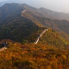 China Mauer herbstlich