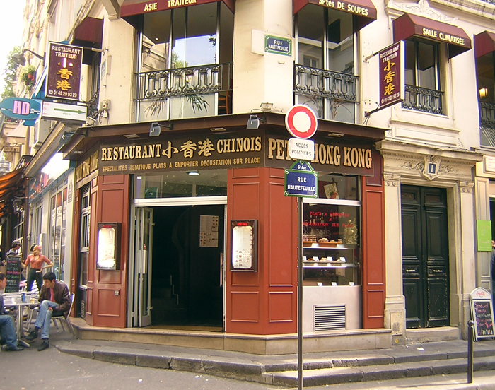 China-Restaurant an der Seine in Paris