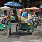 China: Riksha-Fahrer