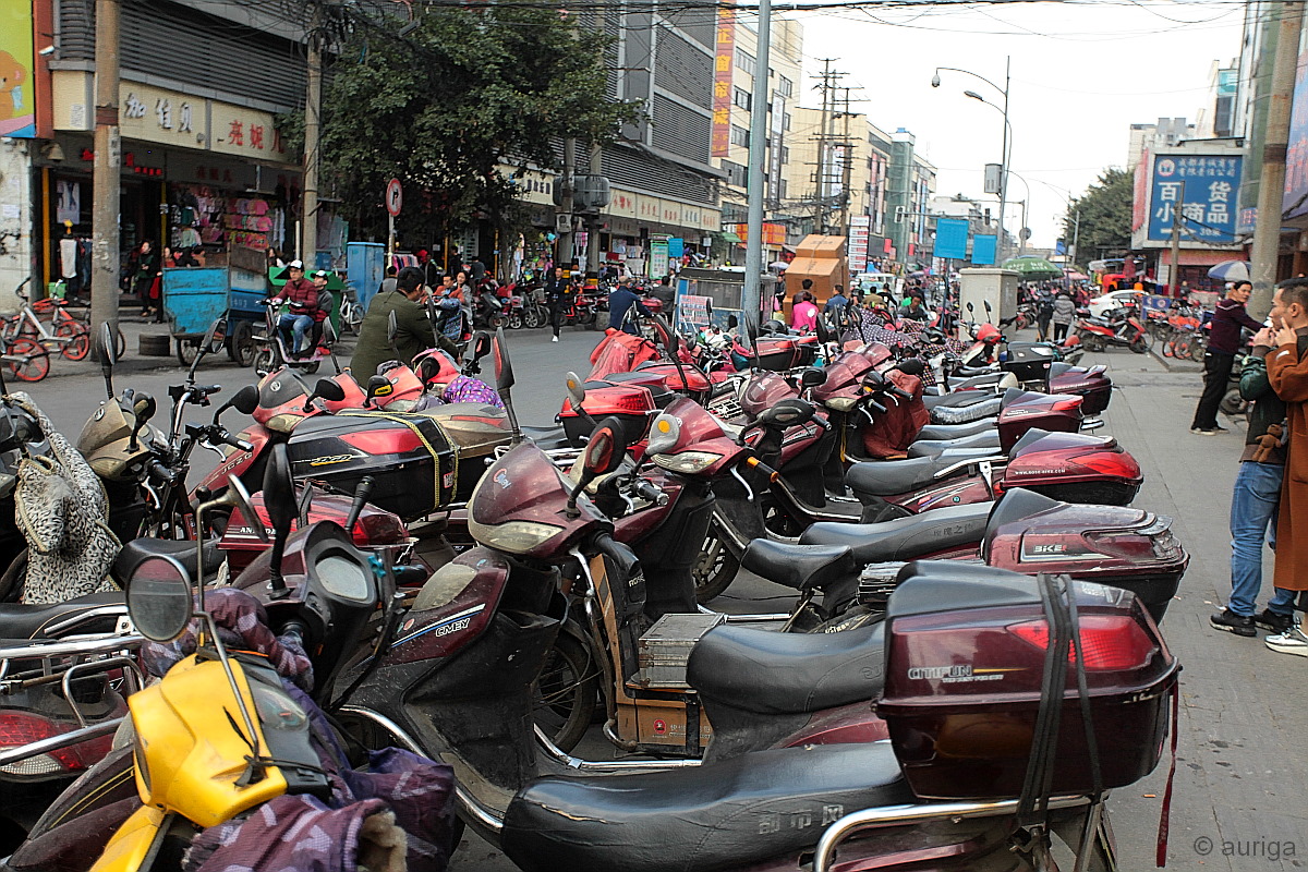 China: Rollerparkplatz