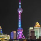 China, Shanghai, Bund bei Nacht