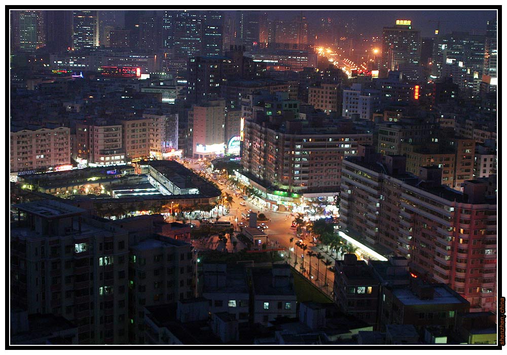 China - Shenzhen, Nightview