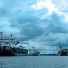 China ship in the Melbourne Port