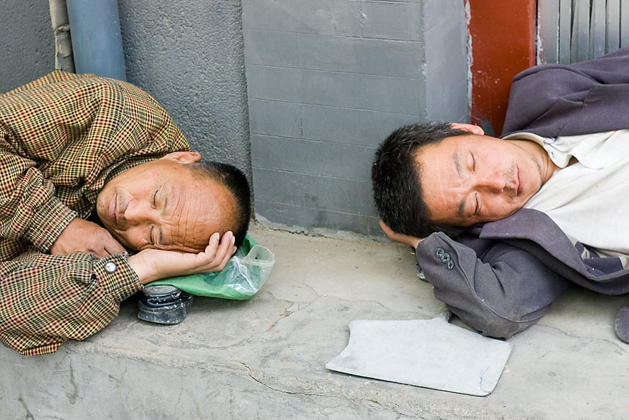 China sleeping #3