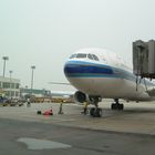 China Southern front view in Beijing Airport + Xiamen Airlines summer 2008