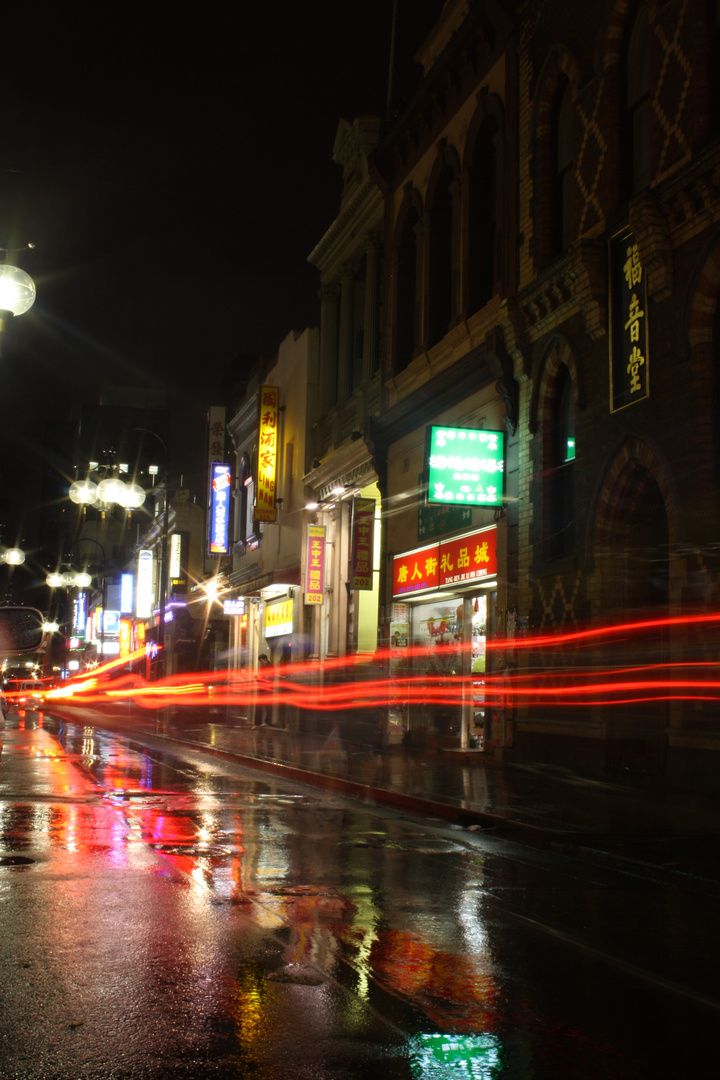 China Town at night