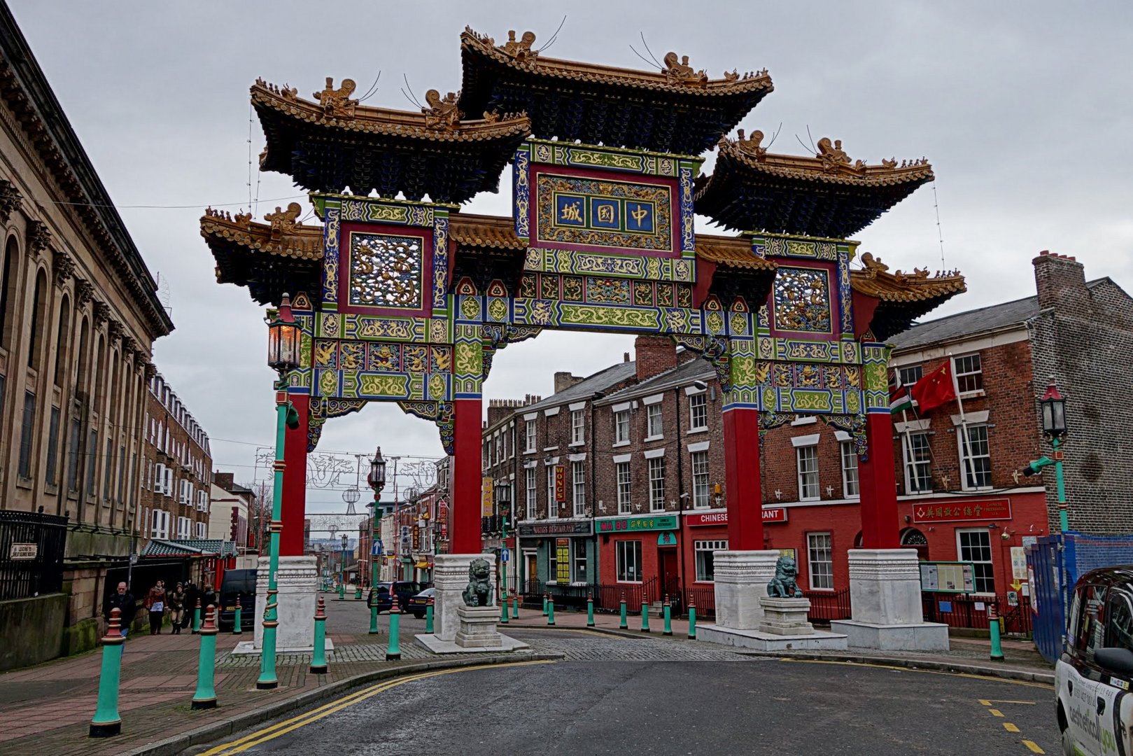 China Town in Liverpool