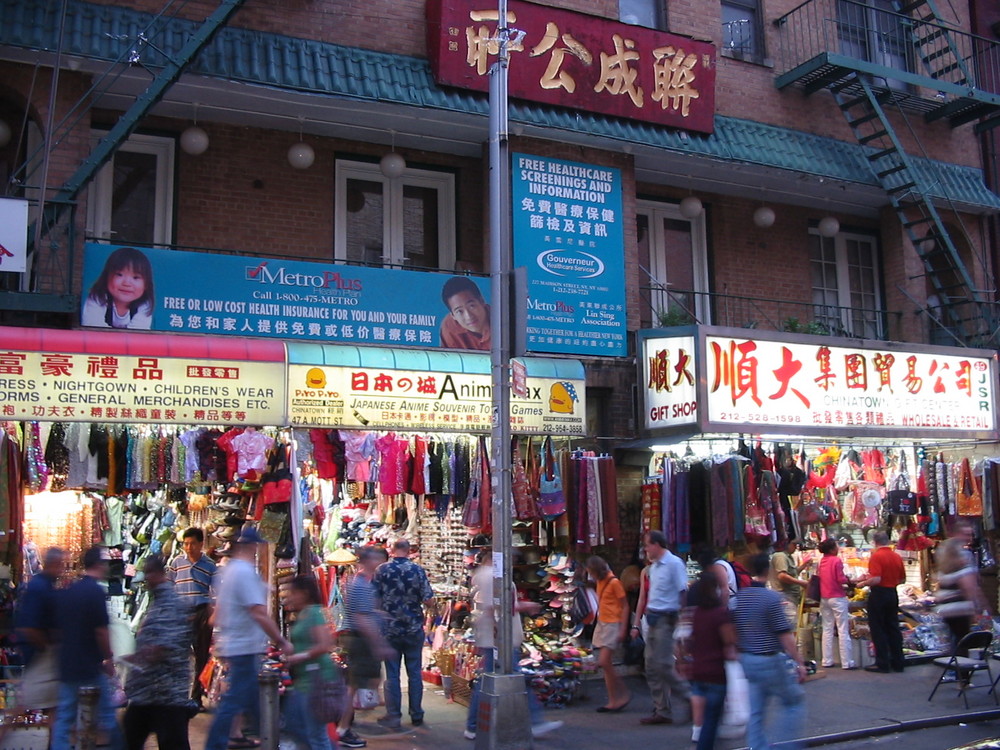 China Town in NYC
