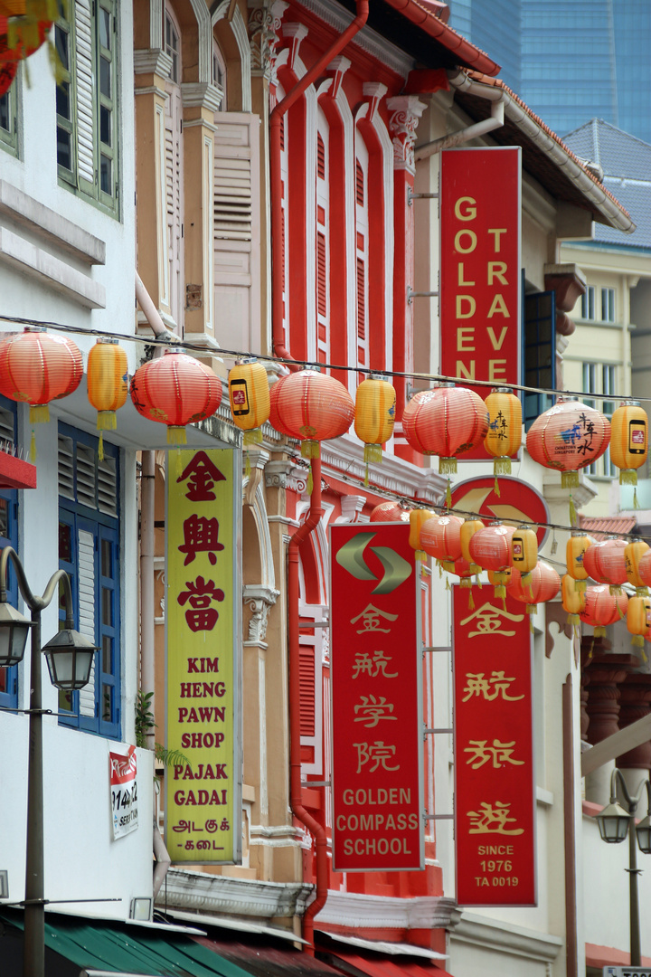 China Town in Singapur