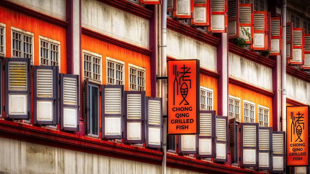 China Town in Singapur