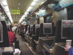 China-Zugfahrt hoch modern!