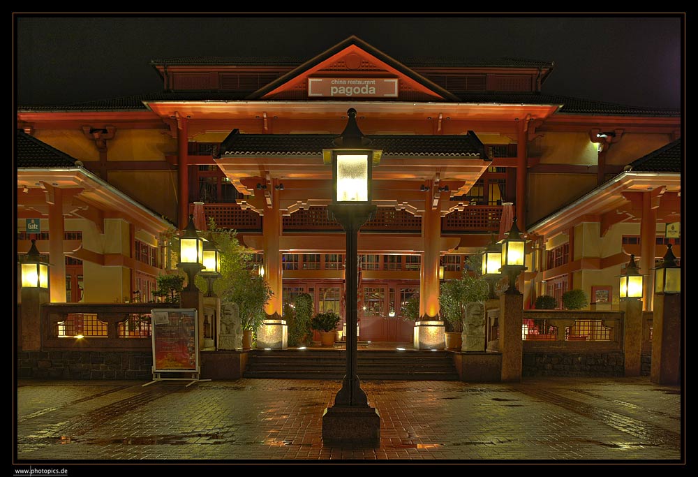 Chinarestaurant pagoda