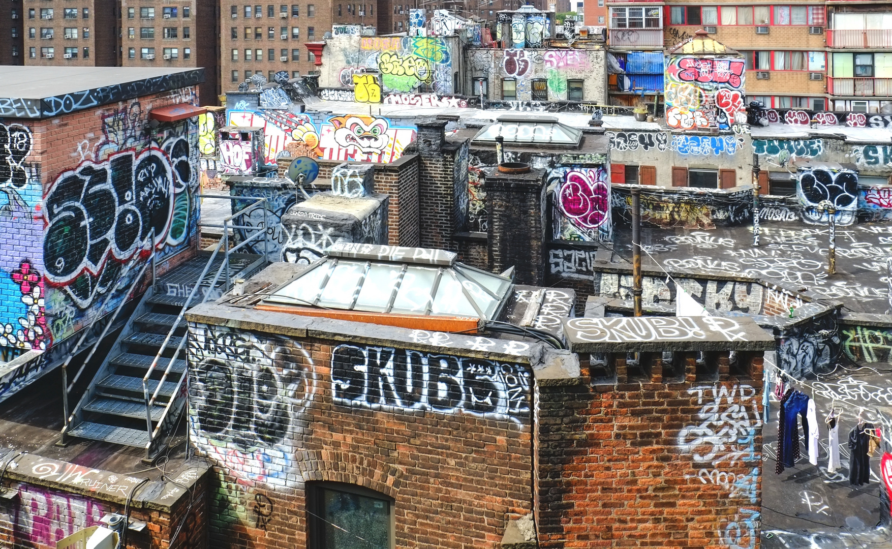 Chinatown Graffiti Foto & Bild north america, united states, new