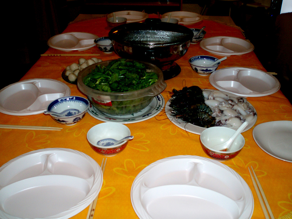 Chinese Hot pot (Seafood)