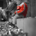 Chinese kid in Pingyao