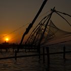 Chinesische Fischernetze