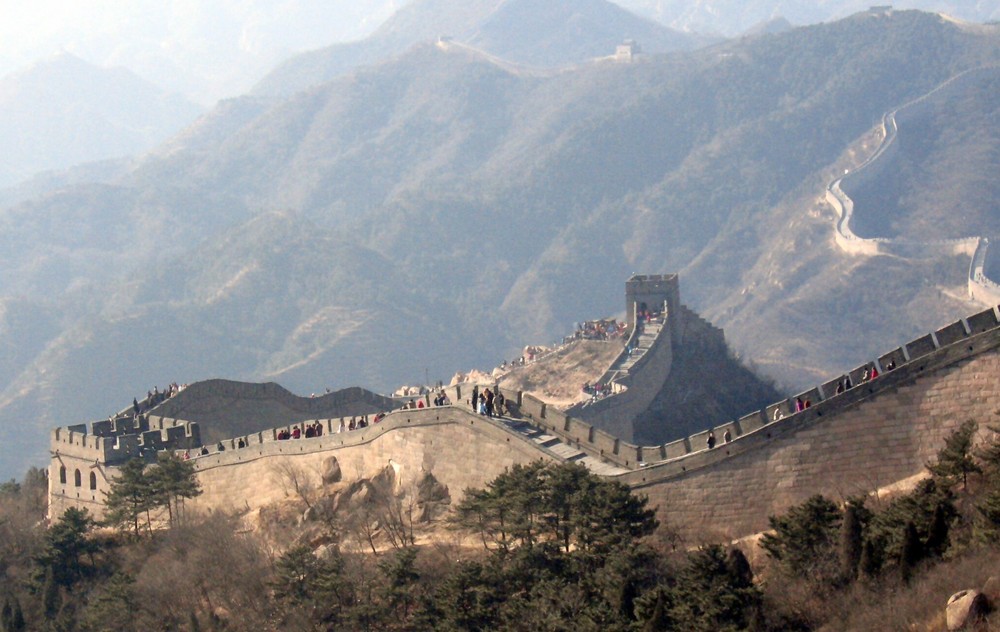 Chinesische Mauer bei Badaling ...