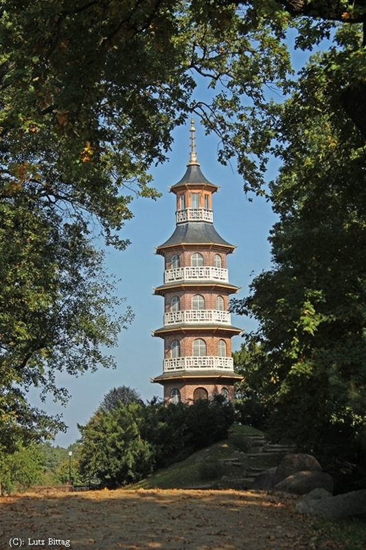 Chinesische Pagode in Oranienbaum