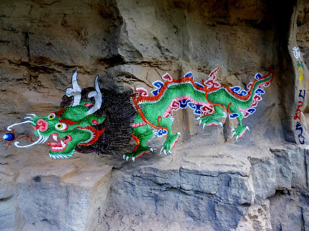 Chinesische Wandmalerei