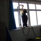 Chinesischer Fensterputzer