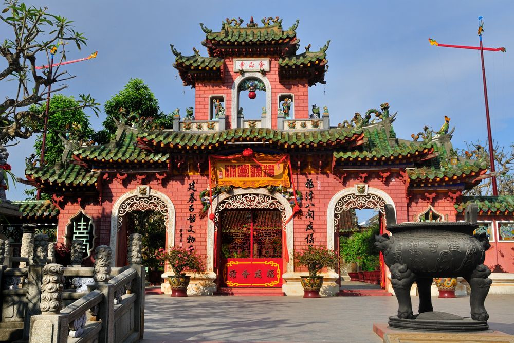 Chinesischer Fuijan Tempel in Hoi An