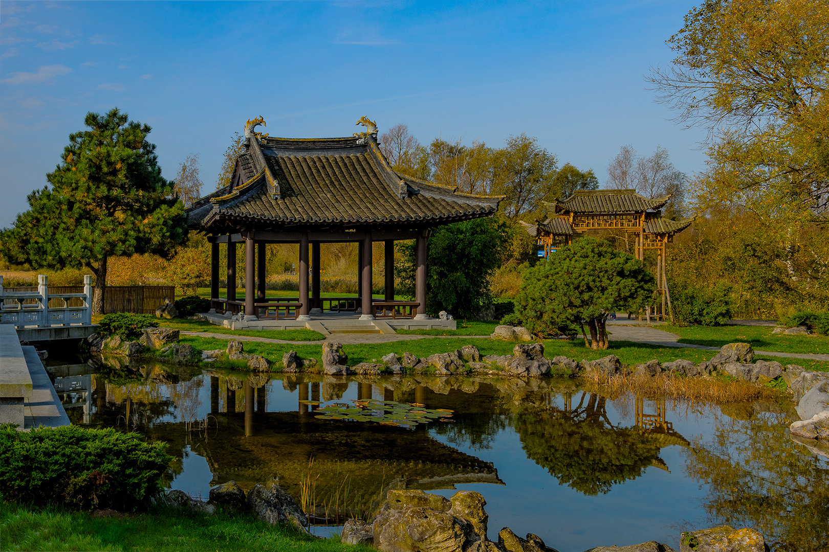 Chinesischer Garten Foto & Bild | world, herbst, reisen Bilder auf