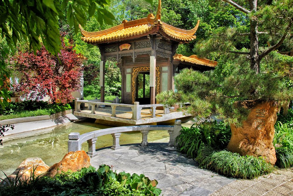 Chinesischer Garten „ Duft und Pracht“ Foto & Bild fotos