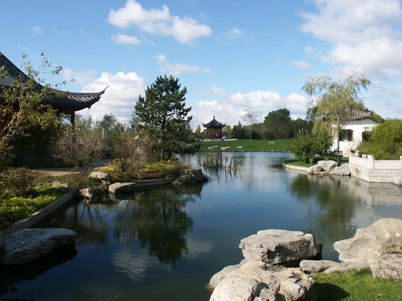 Chinesischer Garten in BerlinMarzahn Foto & Bild natur