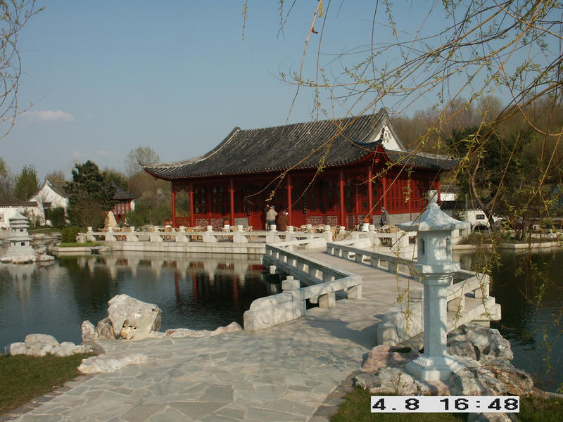 Chinesischer Garten in Berlin...im Vorfrühling