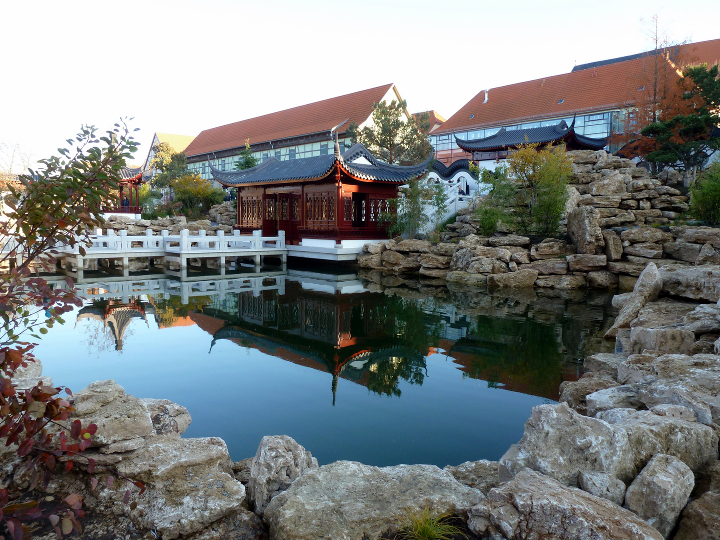 Chinesischer Garten in Weißensee/Thür