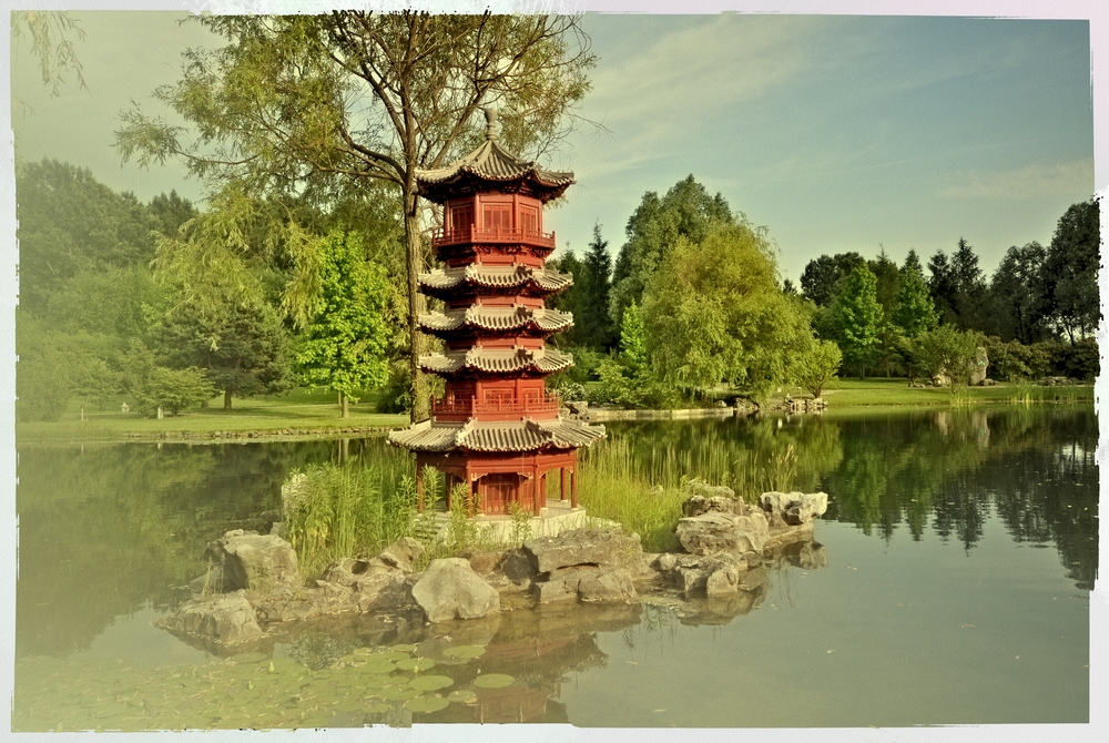 Chinesischer Garten........ "Pagode"