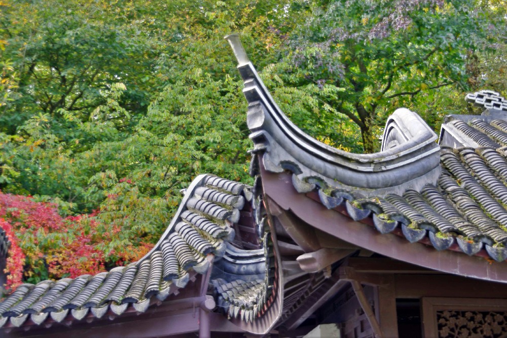 Chinesischer Garten Uni Bochum /HDR-Foto)