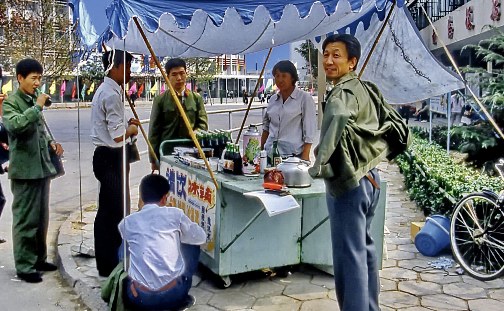 Chinesischer Getränkestrand