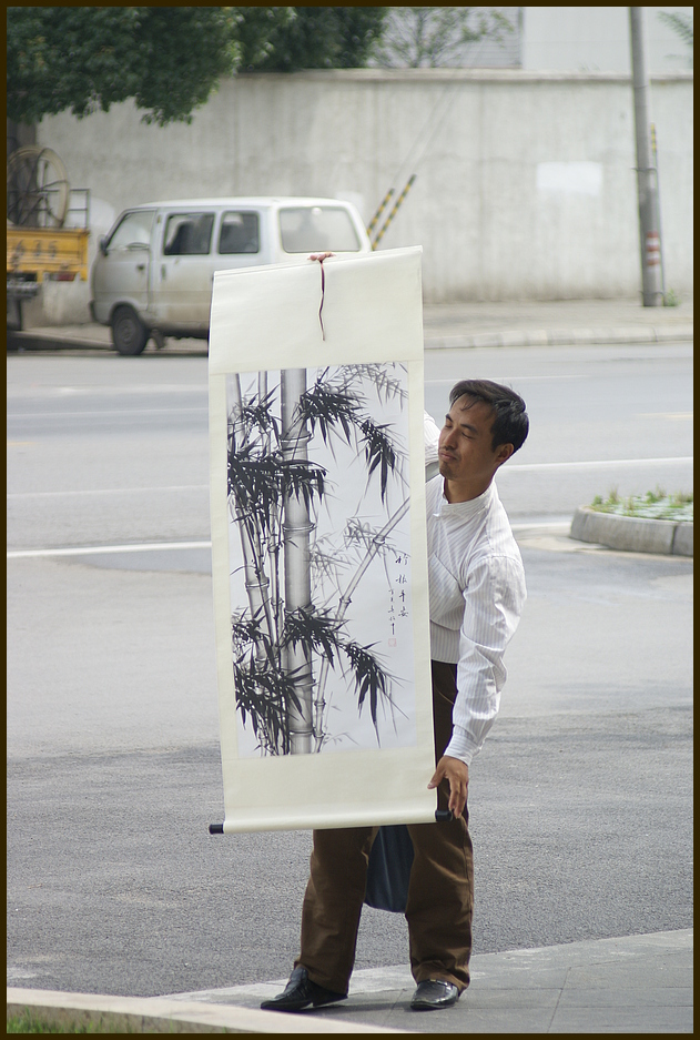 chinesischer Händler in Suzhou