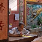 Chinesischer Tempel in Phnom Penh, Kambodscha