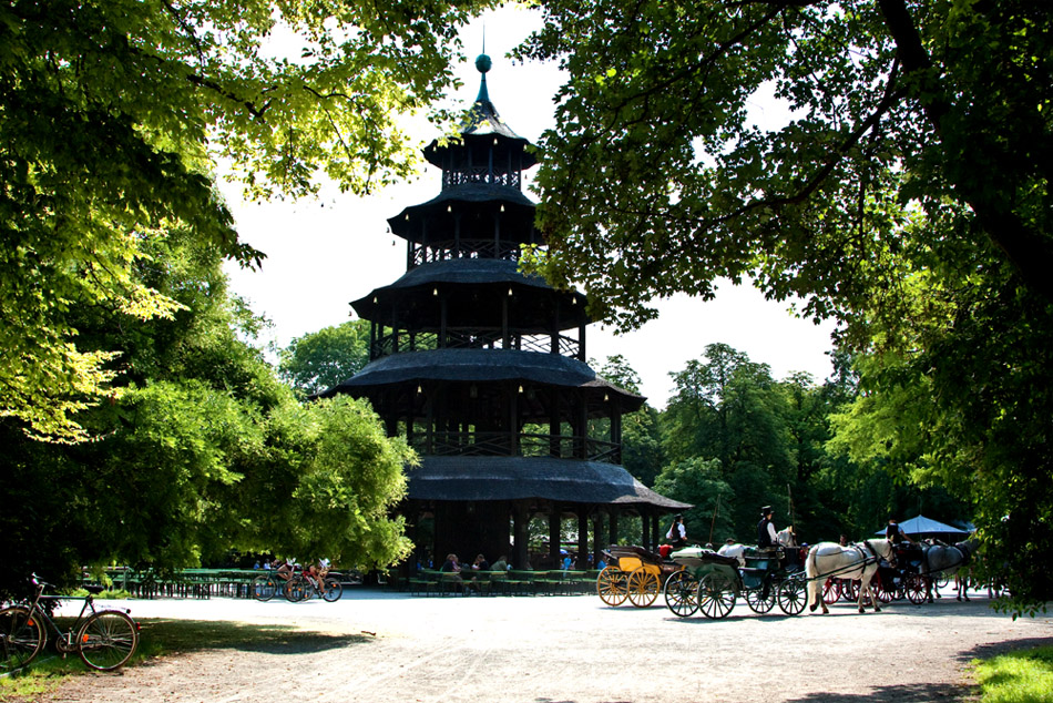 Chinesischer Turm Foto Bild Deutschland Europe Bayern Bilder
