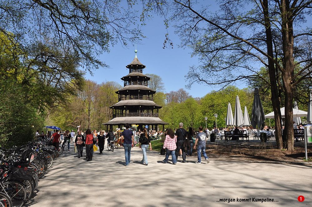 Chinesischer Turm im Englgart